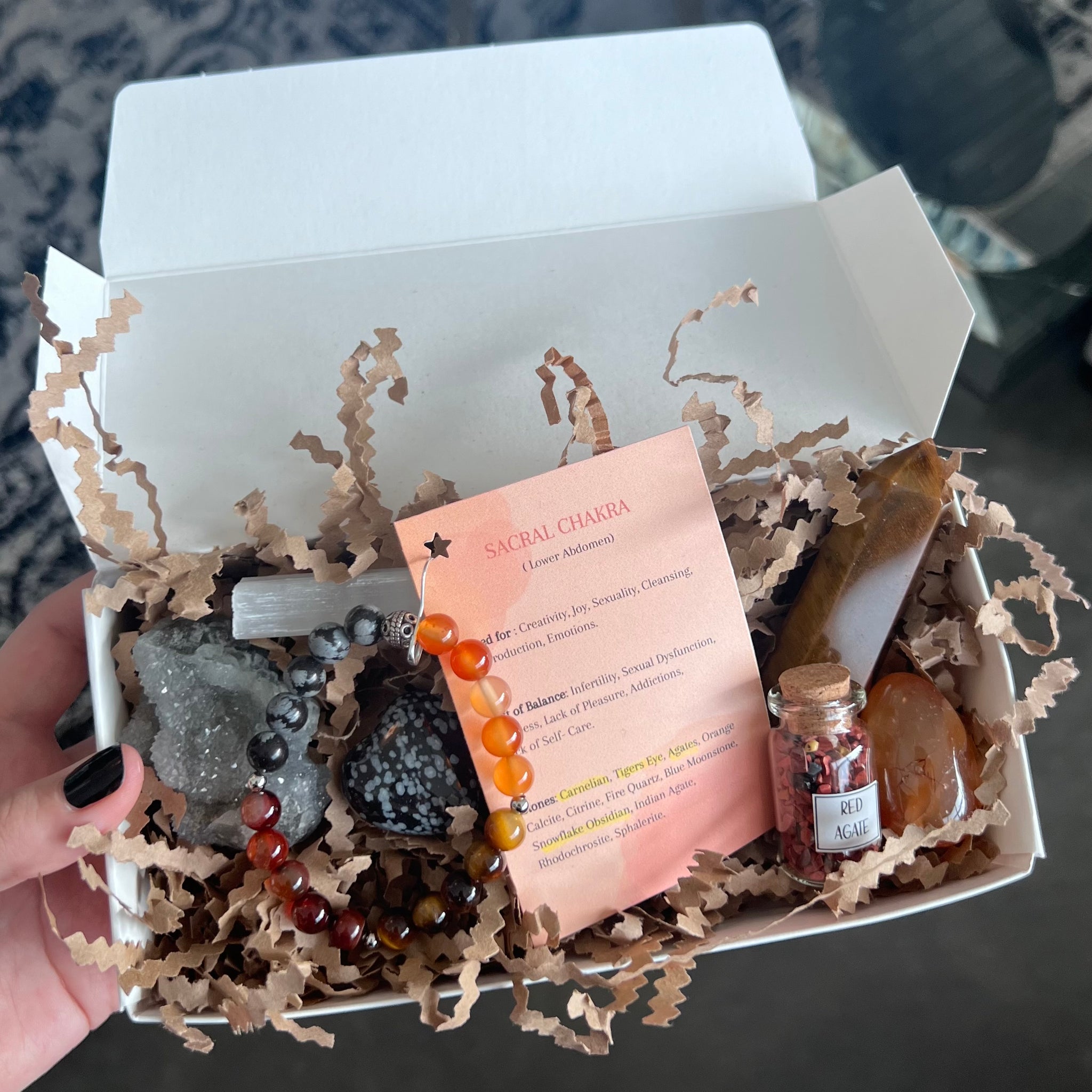 Kelowna Crystal Cave - Sacral Chakra Kit