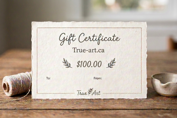 TRUE ART KELOWNA - $100.00 gift card 