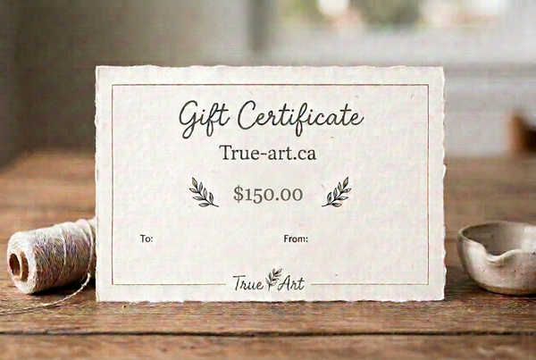TRUE ART KELOWNA - $150.00 gift card 
