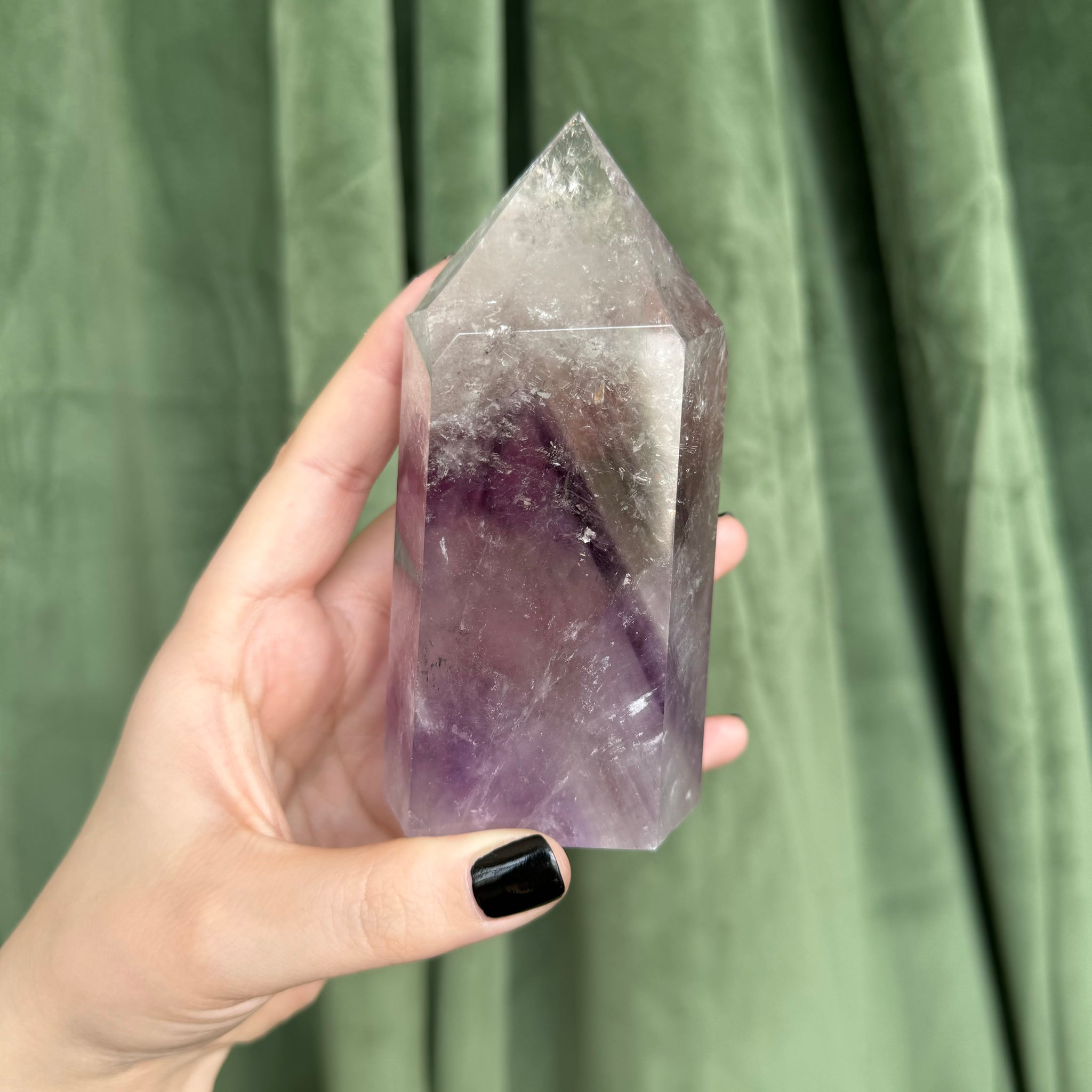 Kelowna Crystal Cave - Amethyst Obelisk Large