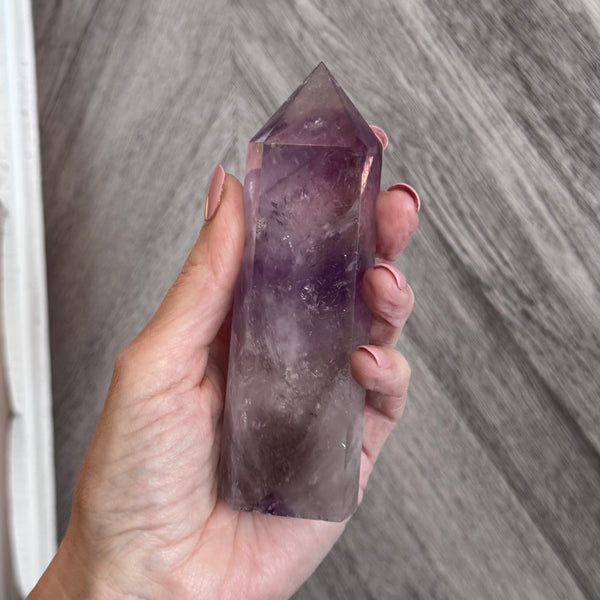 Kelowna Crystal Cave - Amethyst Obelisk Large