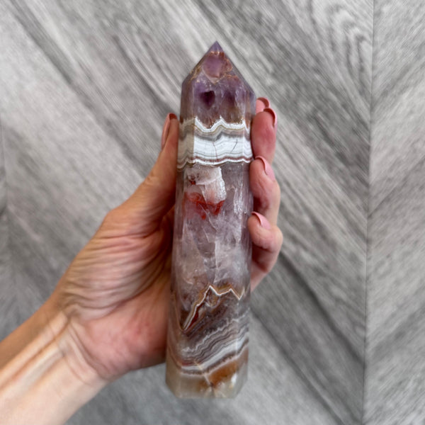 Kelowna Crystal Cave - Amethyst Agate Tower