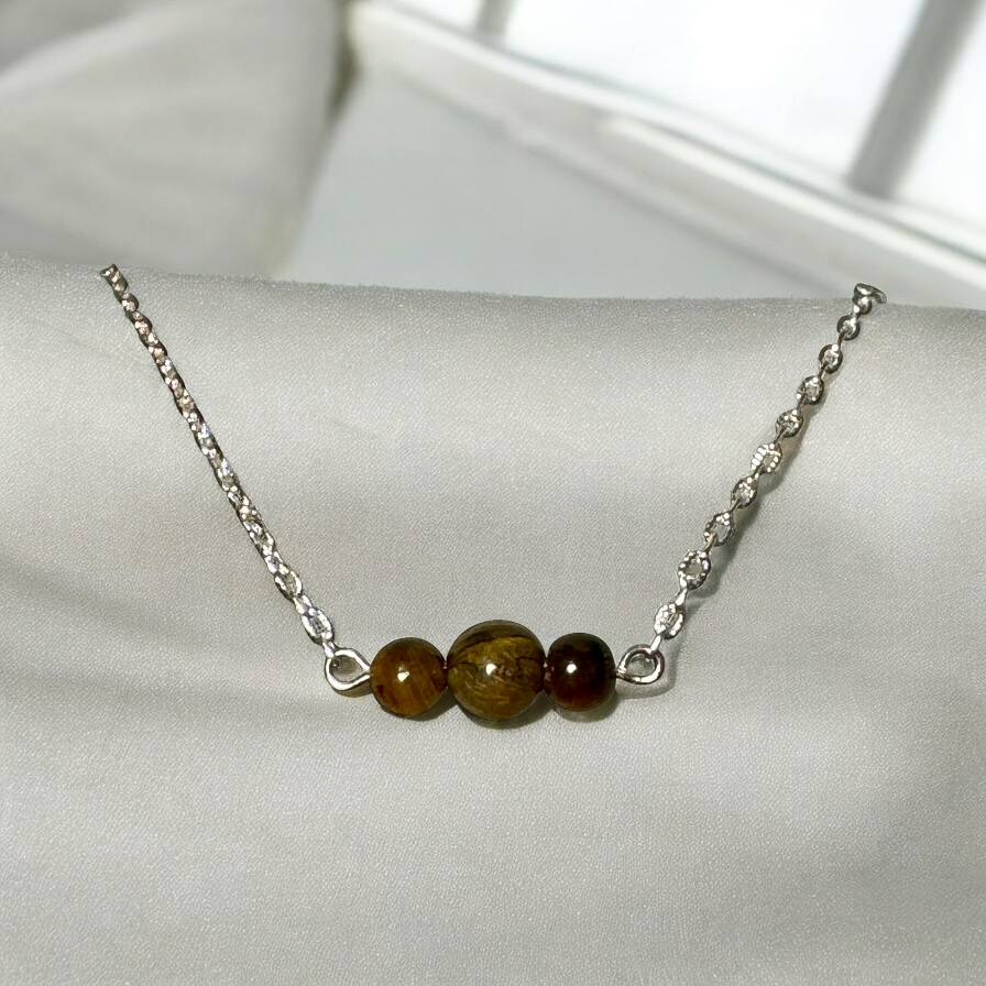 My Two Daughters Jewelry - 6mm and 8mm Beaded Necklace 