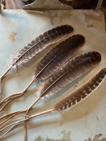 Kelowna Crystal Cave - Feather Cleansing Fan