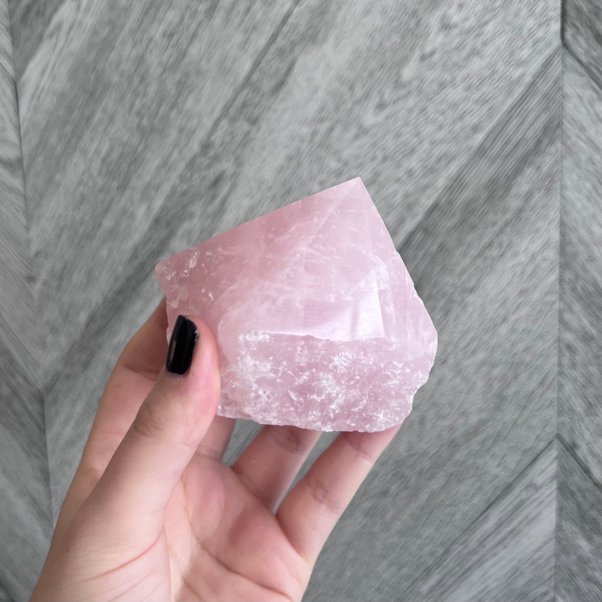 Kelowna Crystal Cave - Rose Quartz Rough Points