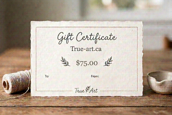 TRUE ART KELOWNA - $75.00 gift card 