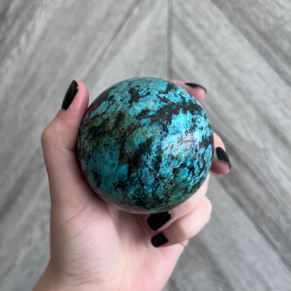 Kelowna Crystal Cave - African Turquoise Sphere Large