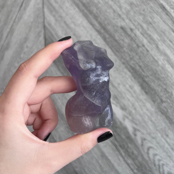 Kelowna Crystal Cave - Amethyst Woman Body