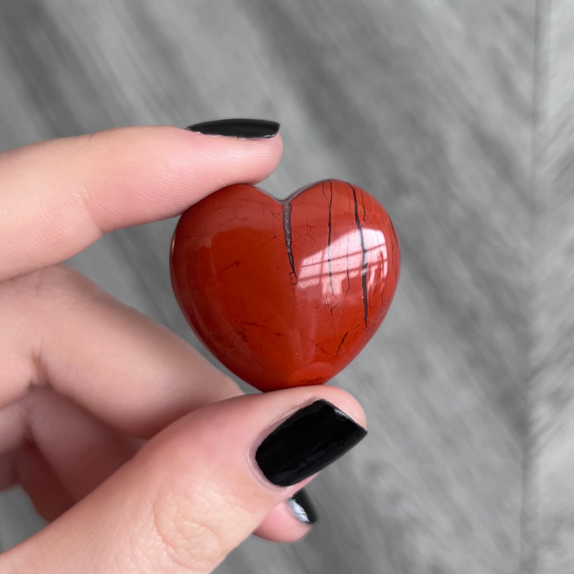 Kelowna Crystal Cave - Red Jasper Hearts