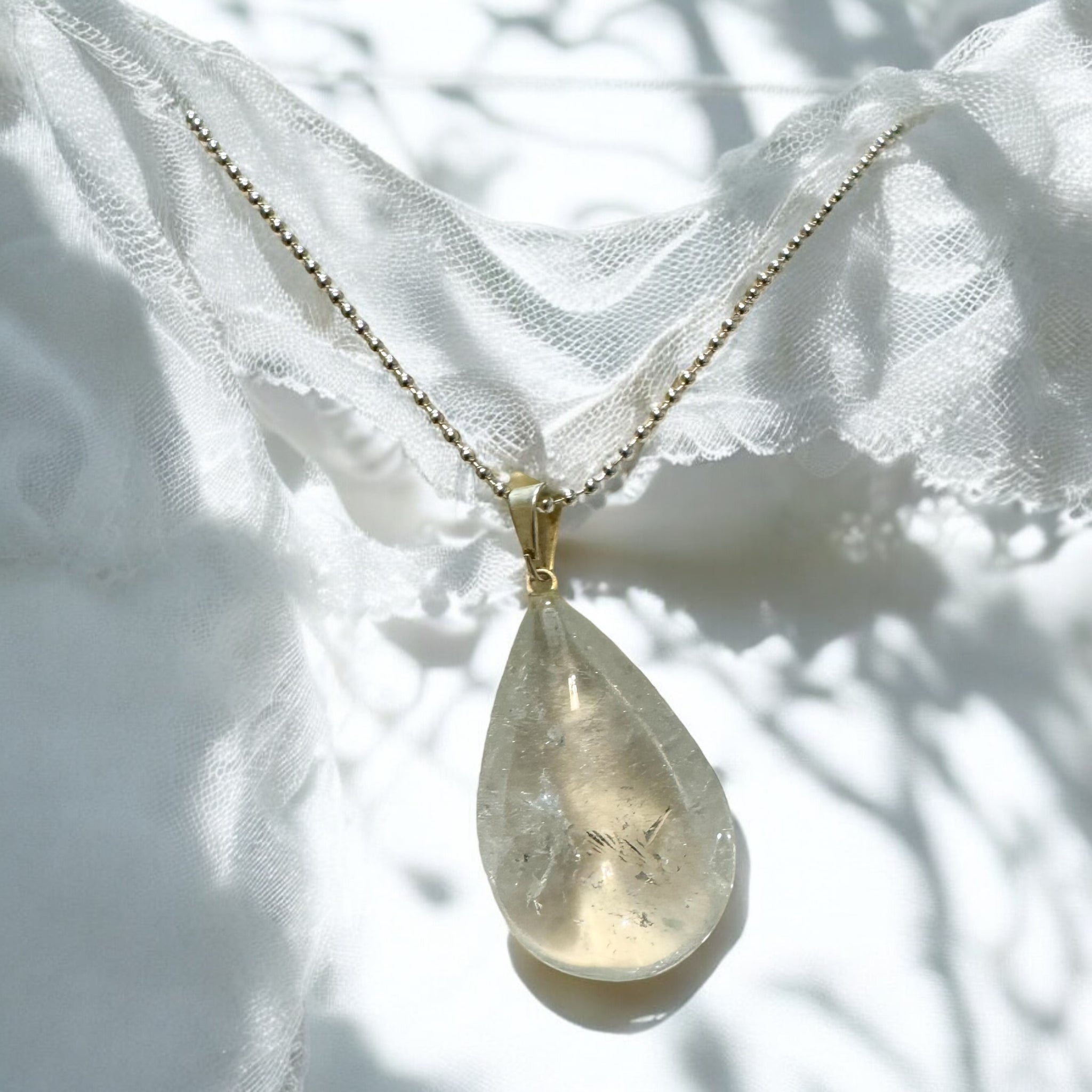 My Two Daughters Jewelry - Blue Topaz Necklace