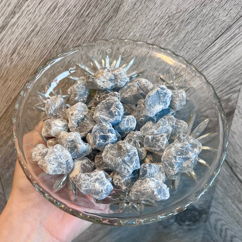 Kelowna Crystal Cave - Celestite Pieces