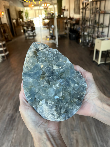 Kelowna Crystal Cave - Celestite egg