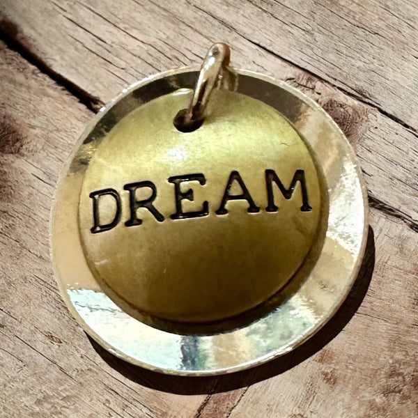 Fancy Beads - Dream Necklace Pendant Silver and Gold