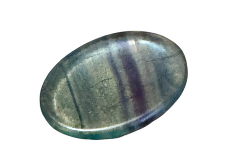 Kelowna Crystal Cave - Fluorite Worry Stone