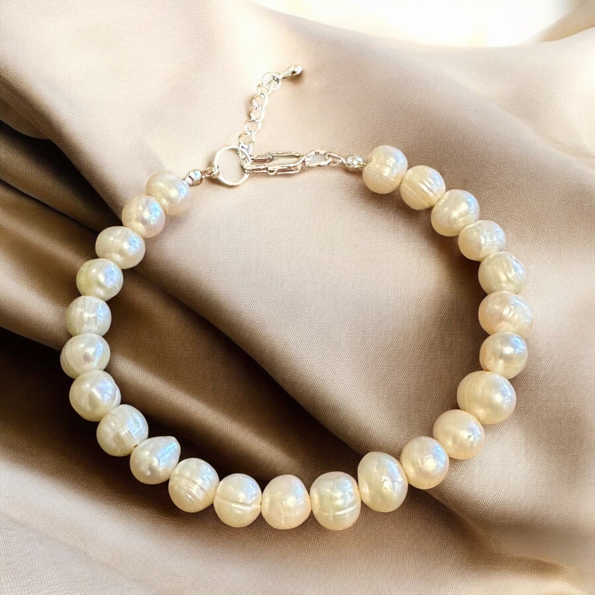 Fancy Beads - Freshwater Pearl Bracelet