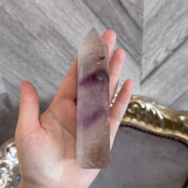 Kelowna Crystal Cave - Amethyst Obelisk Large