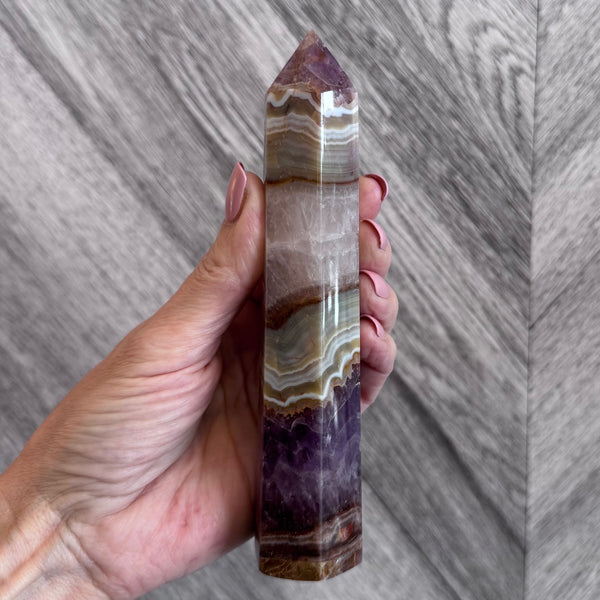 Kelowna Crystal Cave - Amethyst Agate Tower