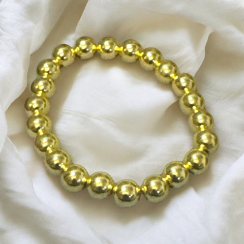 My Two Daughters Jewelry - Gold Hematite Bracelet