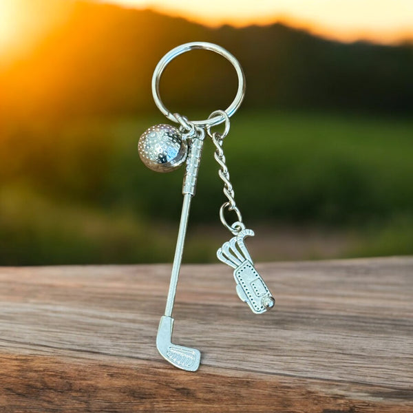 Fancy Beads - Golfbag Keychain