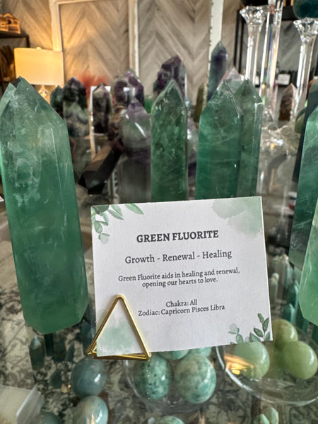 Kelowna Crystal Cave - Green Fluorite Towers