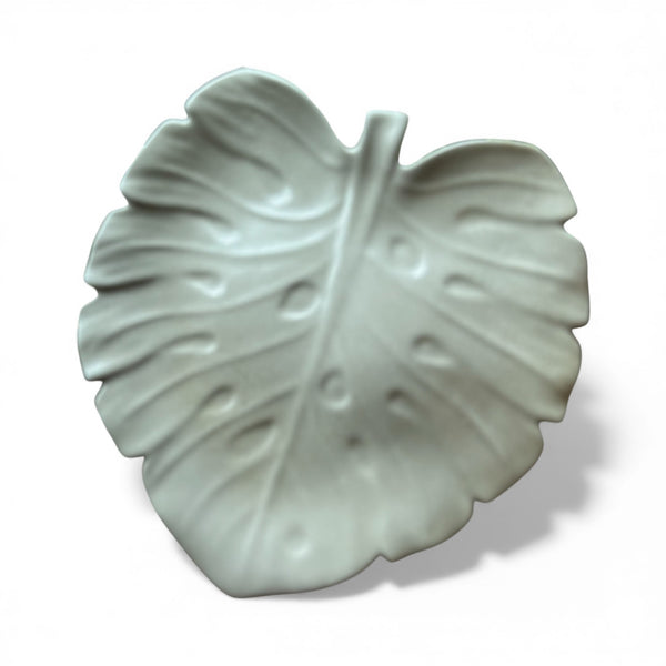 My Two Daughters Jewelry - Green Monstera Leaf Dish