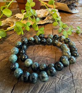 Fancy Beads - 8mm Kambaba Jasper Bracelet