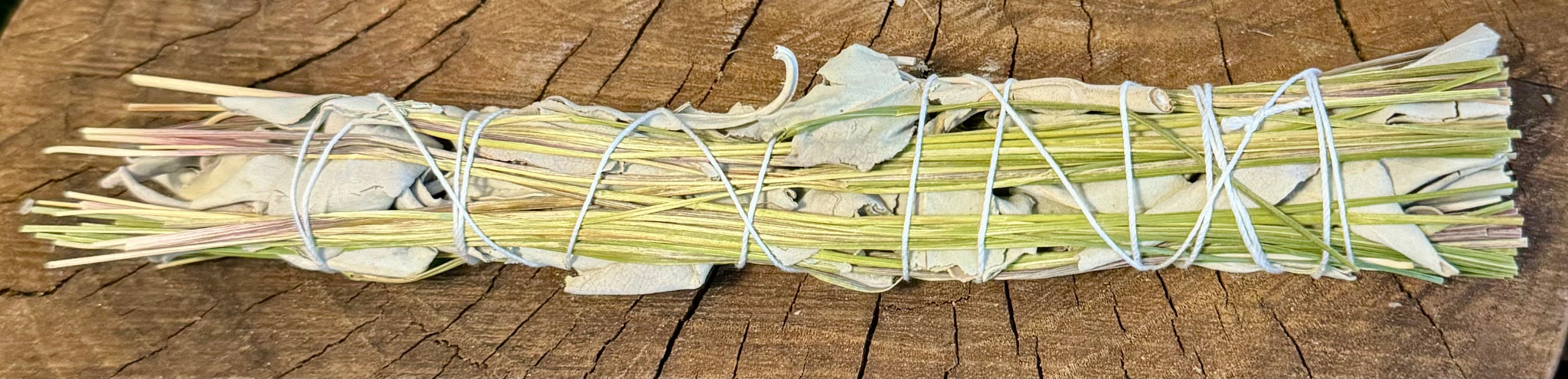 TRUE ART KELOWNA - Sweetgrass & Sage Smudge Stick