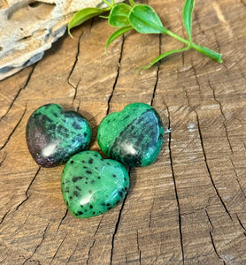 Kelowna Crystal Cave - Small Ruby Zoisite Hearts