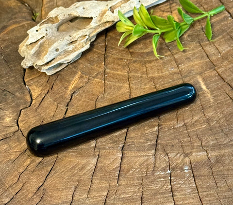 Kelowna Crystal Cave - Obsidian Wand