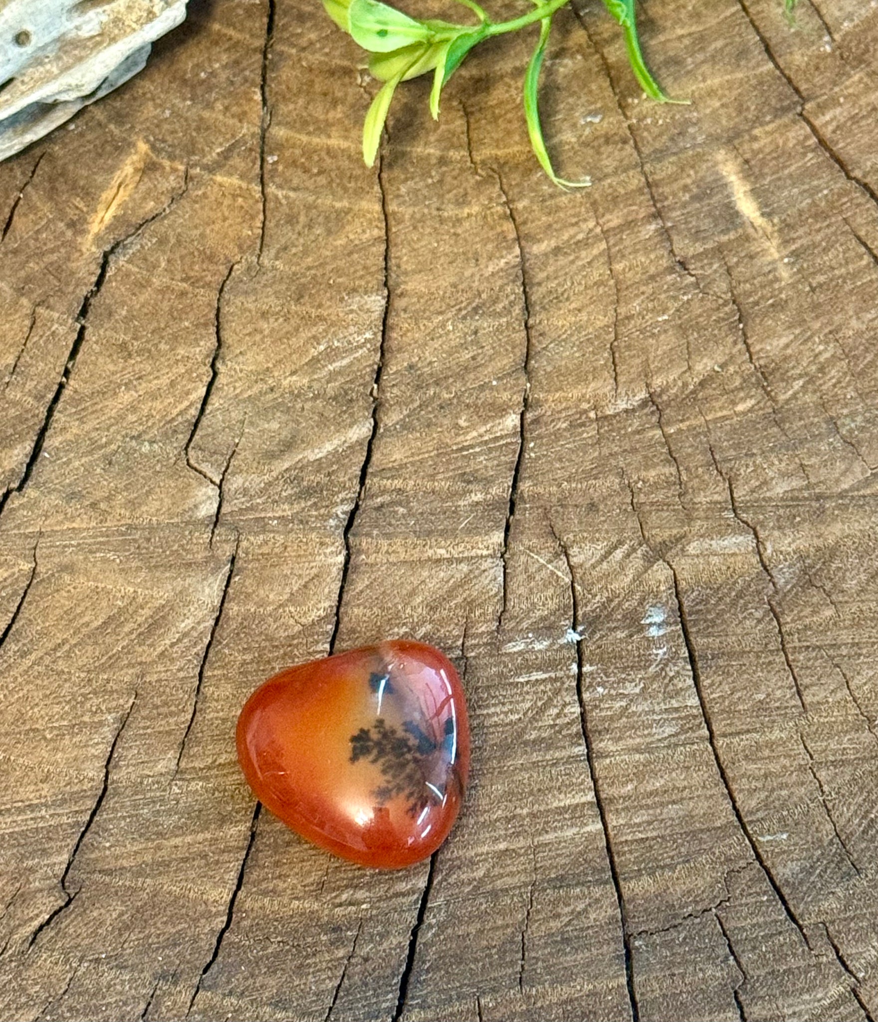 Kelowna Crystal Cave - Small Carnelian Hearts