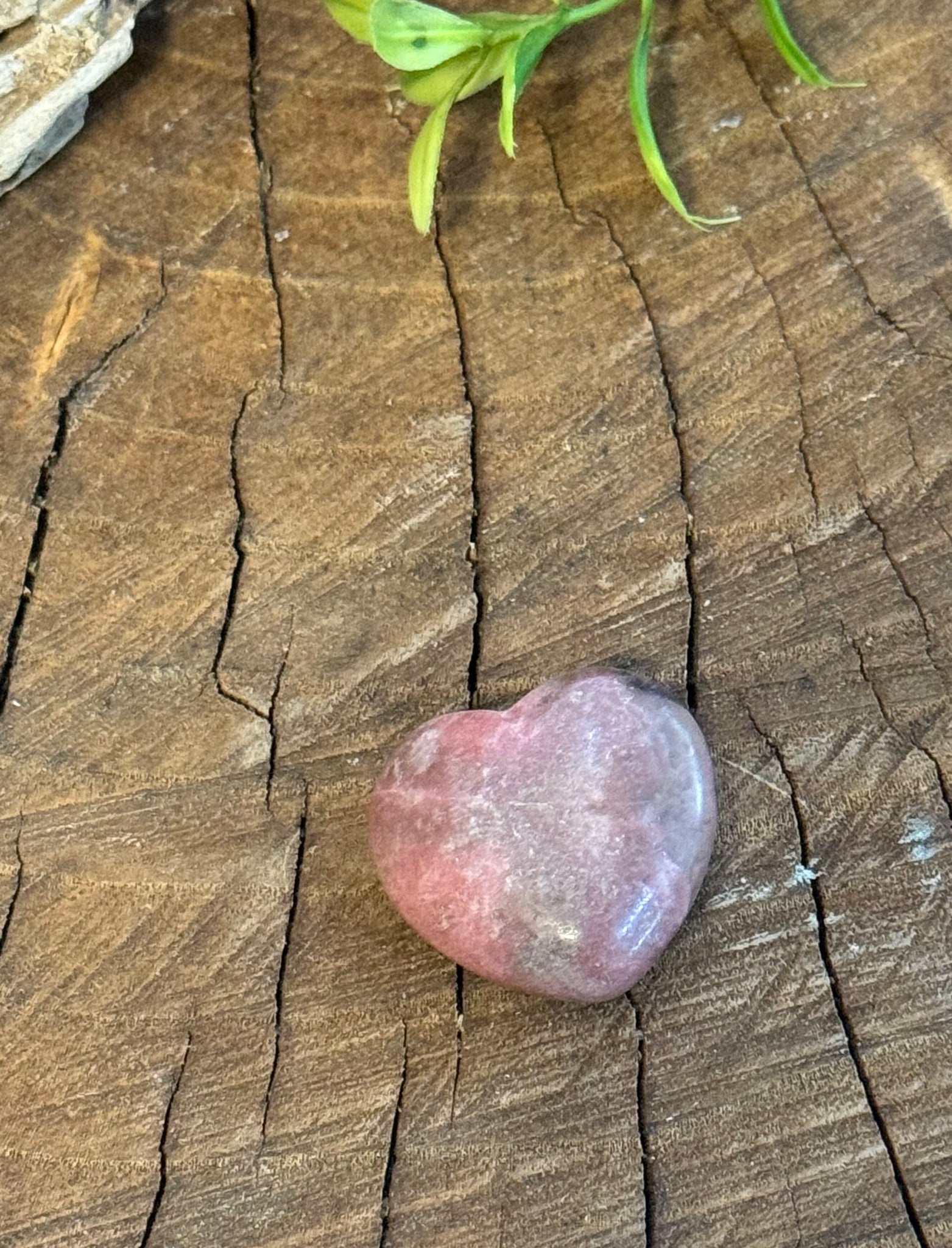 Kelowna Crystal Cave - Small Rhodonite Hearts