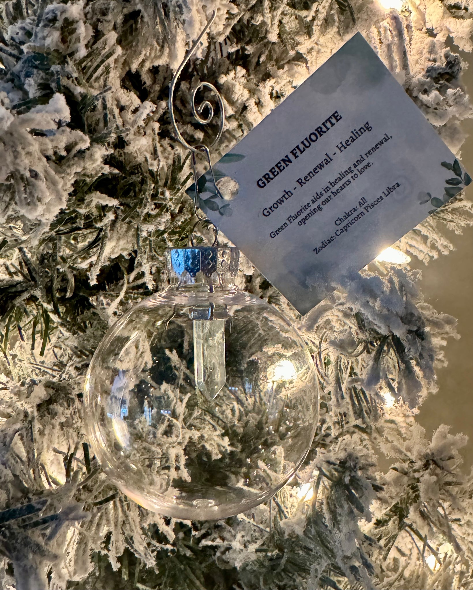 My Two Daughters Jewelry - Boho Crystal Christmas Ornaments