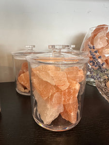 Kelowna Crystal Cave - Himalayan Salt Jars (Large Chunks)