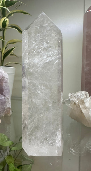 Kelowna Crystal Cave - Clear Quartz Tower Medium