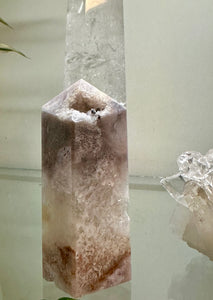 Kelowna Crystal Cave - Pink Rose Amethyst Tower