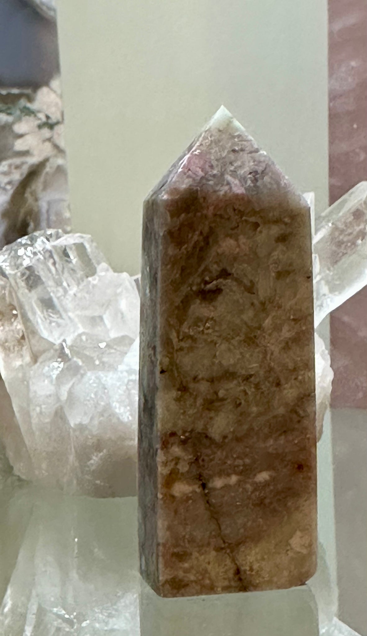 Kelowna Crystal Cave - Plum Tourmaline Towers