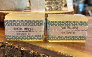 S & M Soap Co - Lemon Cedarwood Soap
