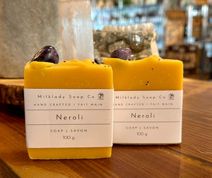 Neroli Bar Soap With Gemstone