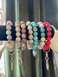 Fancy Beads - Beaded Wristlets Keychains