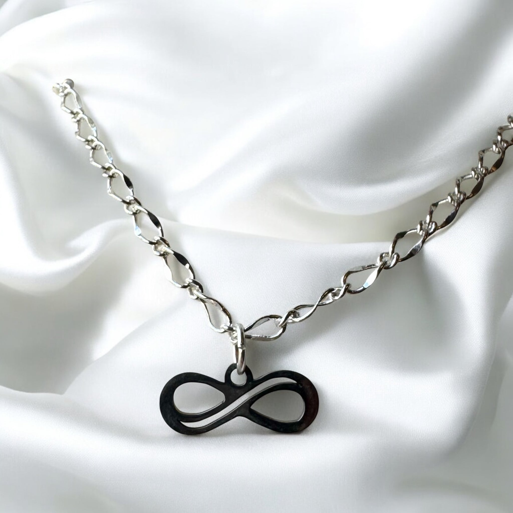 My Two Daughters Jewelry - Infinity Symbol on Necklace
