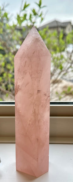 Kelowna Crystal Cave - Medium Rose Quartz Tower