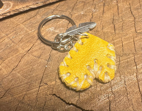 My Two Daughters Jewelry - Mini Mitten Deer Hide Keychain