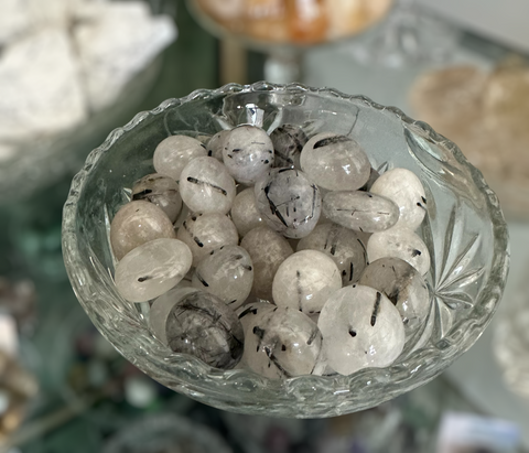 Kelowna Crystal Cave - Natural Tourmaline Tumbled Stone