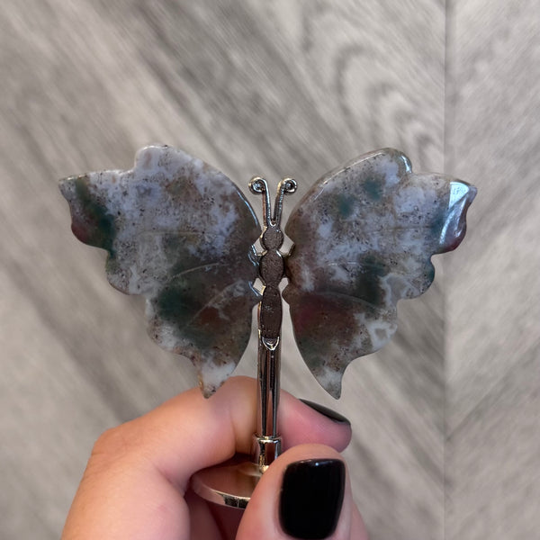 Kelowna Crystal Cave - Ocean Jasper Crystal Butterfly