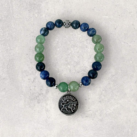 Fancy Beads - Taurus Zodiac 8mm Bracelet