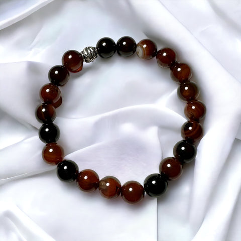 Fancy Beads - Dream Agate 8MM Bracelet