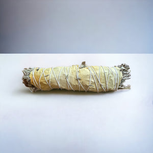 Peace Streaks - Solar Chakra 6" Sage and Lavender Smudge & Cleanse Stick