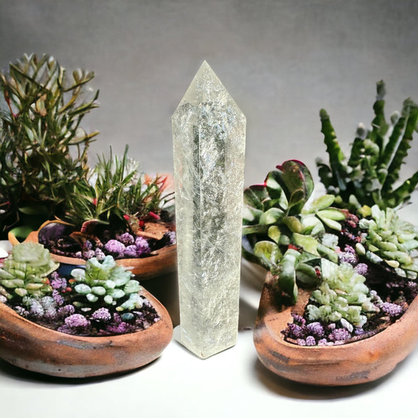 Kelowna Crystal Cave - Clear Quartz Tower Large XL