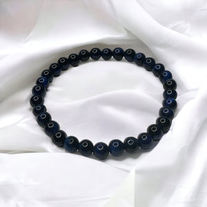 Fancy Beads - 6mm Blue Tigers Eye Bracelet