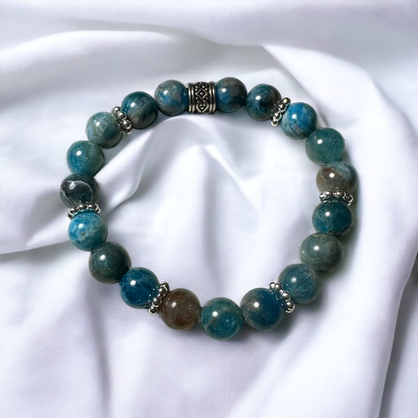 Fancy Beads - 10mm Apatite Bracelet